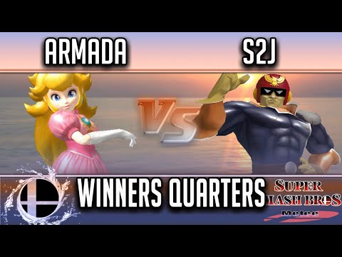 Smash'N'Splash 4  WINNERS QUARTERS - [A] | Armada (Peach) vs Tempo | S2J (Falcon)