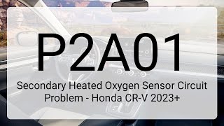 OBD Code p2a01 Guide to Repair