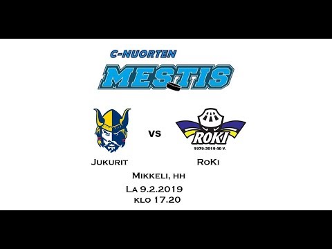 C-nuorten Mestis RoKi vs. Jukurit 9.2.2019 Mikkeli hh   7-3