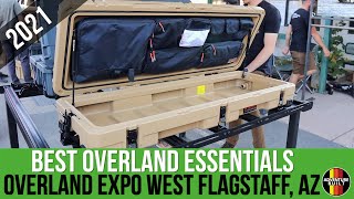 BEST NEW OVERLAND ESSENTIALS OVERLAND EXPO WEST 2021 | SHOWER POUCH, ROAM, TURTLE BACK, EXPED ESSENT