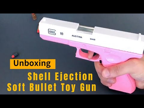 Unboxing Glock Toy Gun, Regretted Not Buying More Bullet Shell