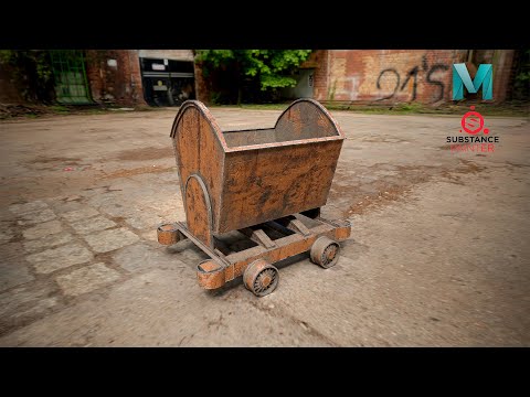 How to Model UV Texture a Mine Wagon in Maya Substance Painter Part 1 Modeling the base