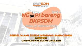 Ngopi bareng BKPSDM Kab. Kotabaru #4 Pengelolaan Sistem Informasi Manajemen