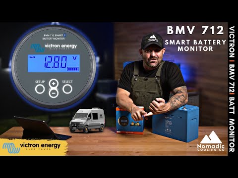Victron Energy BMV 712 Smart Battery Monitor with Bluetooth forDIY Camper Electrical System
