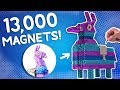 We Built the Fortnite Llama out of 13,000 Magnets!