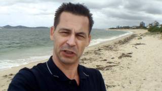 preview picture of video 'Jimmy's Beach - Hawks Nest - Tea Gardens  by Andrew Cox of Myall Quays'