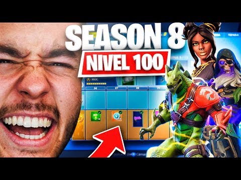**SEASON 8** LEVEL 100 SKIN! EVERYTHING PURCHASED - Fortnite (Battle Pass) - TheGrefg