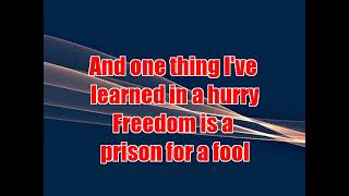 Keith Whitley - Living Like There&#39;s No Tomorrow (karaoke) (by request)