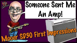 Video thumbnail for Someone Sent Me An Amp! Mooer SD30 First Impressions Review by John Robson Guitarist