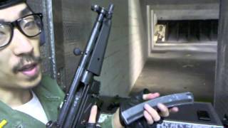 H&K MP5A2 9X19mm SMG Full Auto , H&K USP 9X19mm pistol