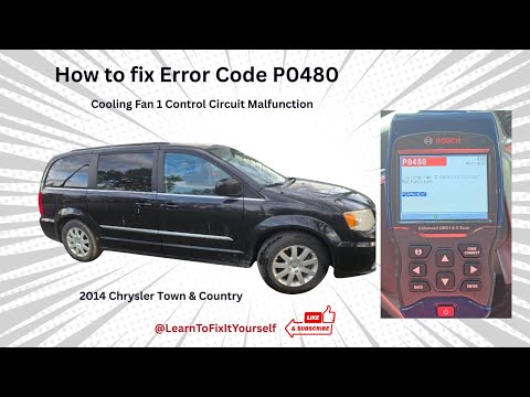 Fixing Error Code P0480   Chrysler Town & Country Cooling Fan Circuit