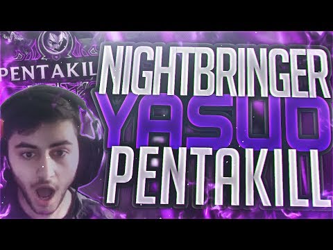 Yassuo | NIGHTBRINGER YASUO PENTAKILL!!!