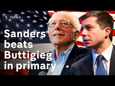 サンダースはプライマリーでButtigiegを打つ - 彼はトランプを倒すことができますか？ (Sanders beats Buttigieg in primary - can he beat Trump?)