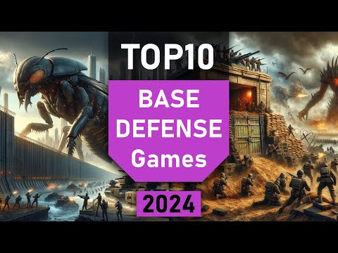 TOP10 Base Defense Games | Best Tower Defense RTS Survival Games 2024