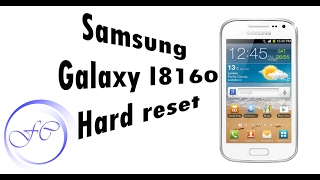 Samsung I8160 Galaxy Ace 2 Hard Reset (Unlock)    |    Sıfırlama və Parol Bərpası
