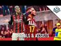 Theo Hernandez All 17 Goals Assists For Milan So Far