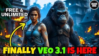 Google veo 3.1 just destroyed every AI video generator | Free and unlimited