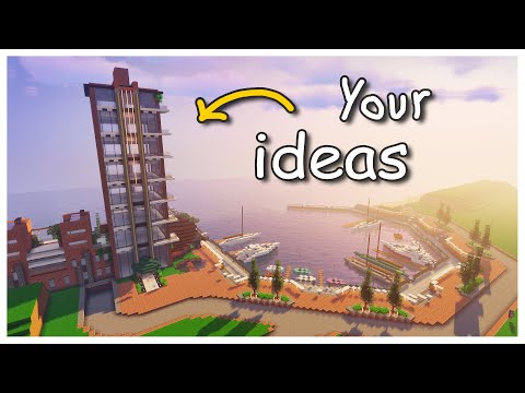 general ross - I Build YOUR IDEAS in this Minecraft World!  ( Minecraft The Embenkment ) Season 1