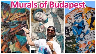 Exploring the BEAUTIFUL Murals of BUDAPEST | Street Art | Hungary Travel Guide