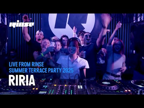 riria | Live From Rinse Summer Terrace Party 2025