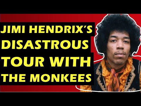 Thumbnail for Jimi Hendrix: His Disastrous Tour With The Monkees by Eric Clapton, Paul McCartney, Jimmy James, Cream, The Amps, soo, NME, Jimi Hendrix, Concert, John Lennon