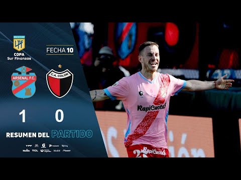 #CopaSurFinanzas 2023 | Fecha 10 | resumen de Arsenal - Colón