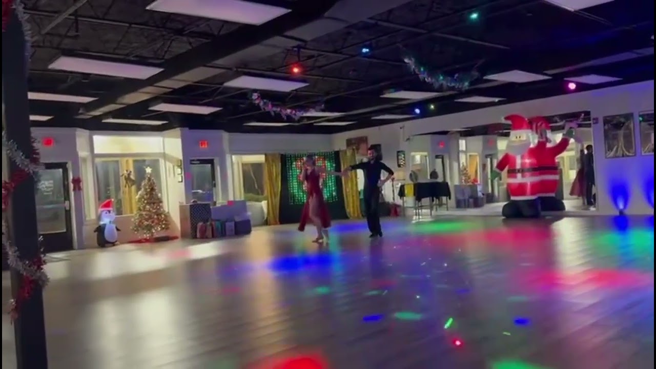 Professional Waltz Show by Alina & Davy at our Christmas Party 2025 🎄🎁