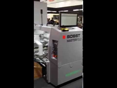 Bobst Masterfold 110 demonstration at Drupa 2016