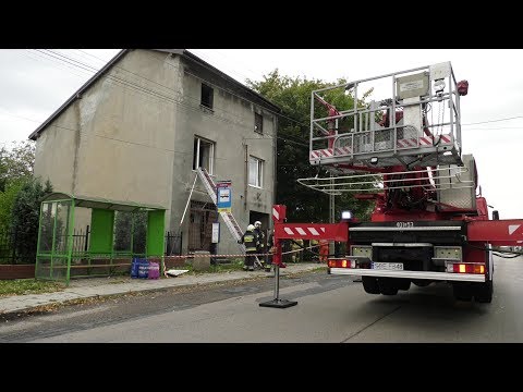 Wybuch gazu w Wojkowicach 02.10.2019