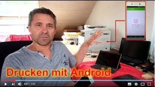 Drucken im WLan oder LAN Netzwerk mit Android Smartphone Handy