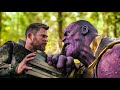 Thor Vs Thanos Thanos Snaps His Fingers Scene Avengers Infinity War 2018 Movie Clip