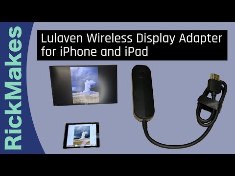 dibdib iOS Wireless HDMI Display Adapter (iOS only), Streaming Device for All iPhone Models to TV, HD Video and Audio Sync, Streaming Mirroring YouTube Tiktok to TV, Not Support Netflix video review thumbnail