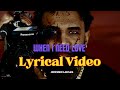 Joyner Lucas When I Need Love LYRICAL VIDEO