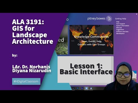 ALA 3191 - Hands-on Lesson 1: MapInfo Interface