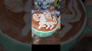 Download lagu Unicorn (Pegasus) latte art pattern tutorial 🦄☕🎨 #Unicorn #Latte #Art #Tutorial#viral #trending mp3