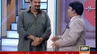 RIP Umar Shareef joking with RIP Amjad Sabri in Qa