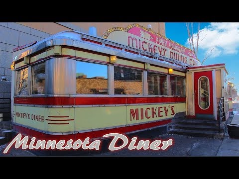 MICKEY'S DINER! SAINT PAUL MINNESOTA! - Classic American Diner!