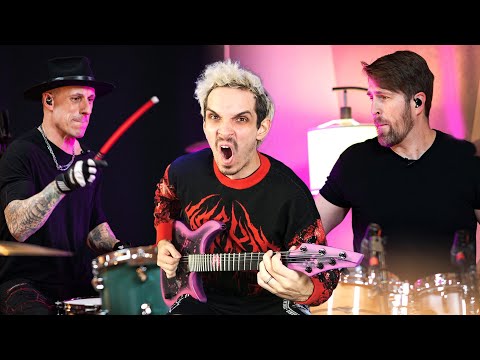 1 Guitar Riff vs 20 Drum Beats