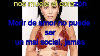 Alejandra Guzman morir de amor con letra