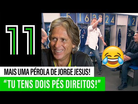 Para rir: o treino HILARIANTE de Jorge Jesus no Belenenses!