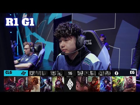 CLG vs EG - Game 1 | Round 1 Playoffs S13 LCS Spring 2023 | CLG vs Evil Geniuses G1