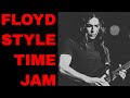 Time Jam Pink Floyd Style Guitar Jam Track (F# Minor)