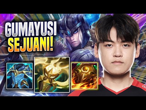 GUMAYUSI IS SO GOOD WITH SEJUANI! - T1 Gumayusi Plays Sejuani JUNGLE vs Lee Sin! | Season 2023