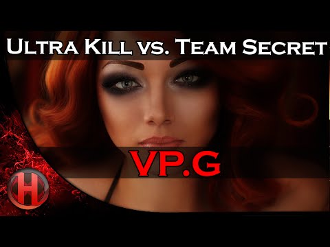 Dota 2 VP.G Ultra Kill vs Team Secret