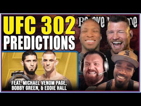 BELIEVE YOU ME Podcast: UFC 302 Predictions Ft. Eddie Hall, Bobby Green & Michael Venom Page
