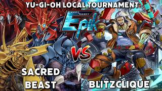 Sacred Beast vs Blitzclique: Yu-Gi-Oh! Local Tournament R3  | Post CORI @ Epik Cards & Games