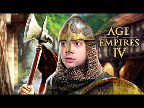 alanzoka jogando beta de Age of Empires IV com os amigos