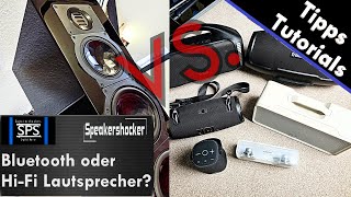 Bluetooth Lautsprecher vs. Hi-Fi Lautsprecher | Stereo Anlage. Was ist besser für Zuhause?