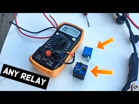 HOW TO TEST RELAY ANY RELAY