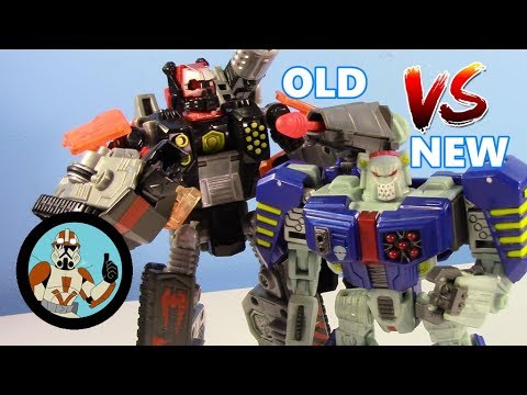 Transformers Beast Machines 1999 VS Generations 2014 Deluxe TANKOR | Old VS New #15
